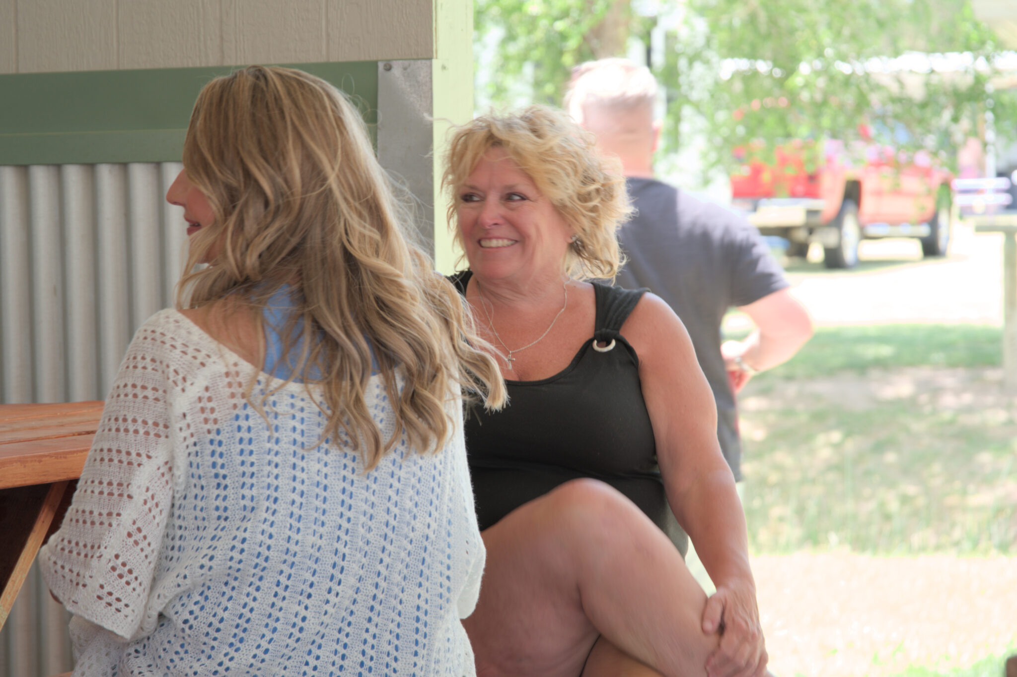 Heidi Brumfield and Lesley.