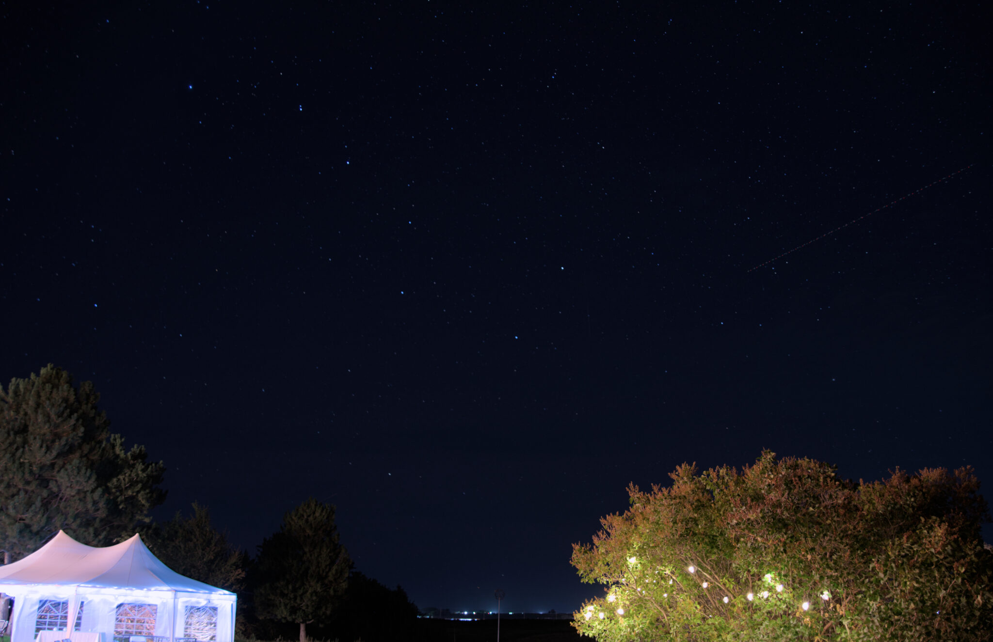 The BIg Dipper above the tent.