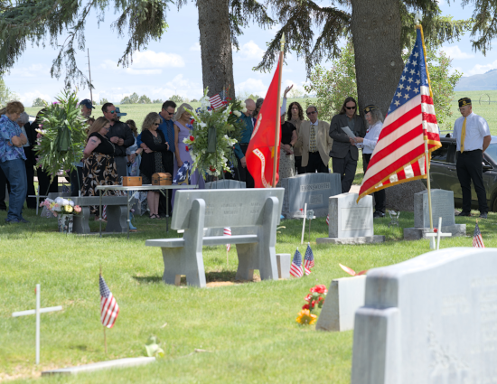 Jean and Walt’s Funeral